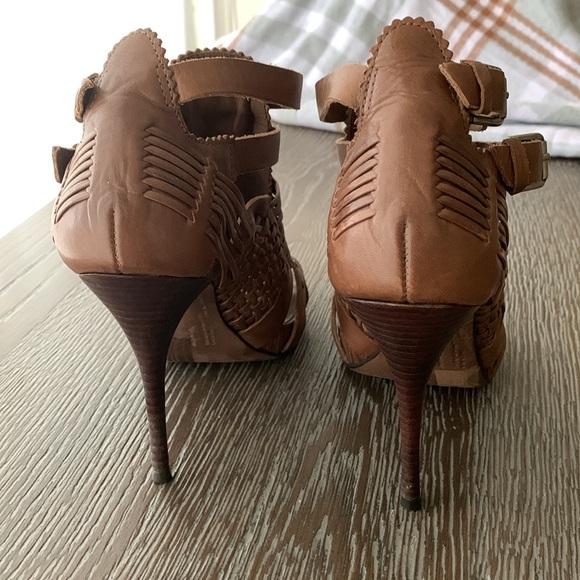 All Saints Spitalfields strappy heel/bootie - Picture 3 of 6